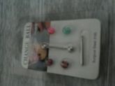 Piercing transversal orelha / lingua